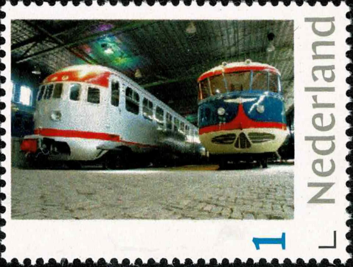 year=2019, Dutch personalised stamp with Dutch loco